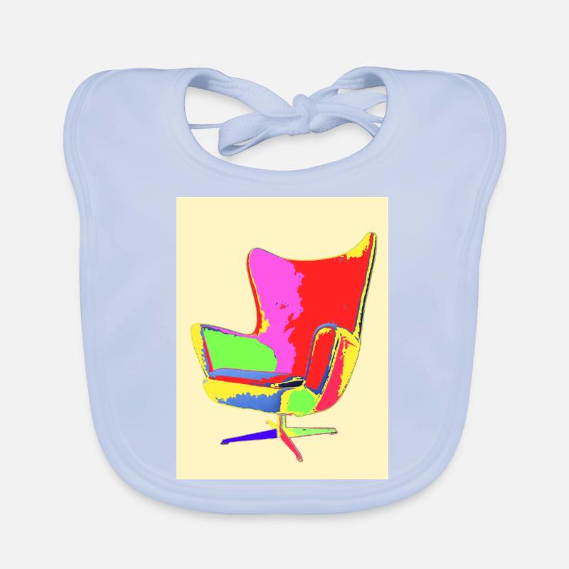 Pop Art Baby Bio-Lätzchen