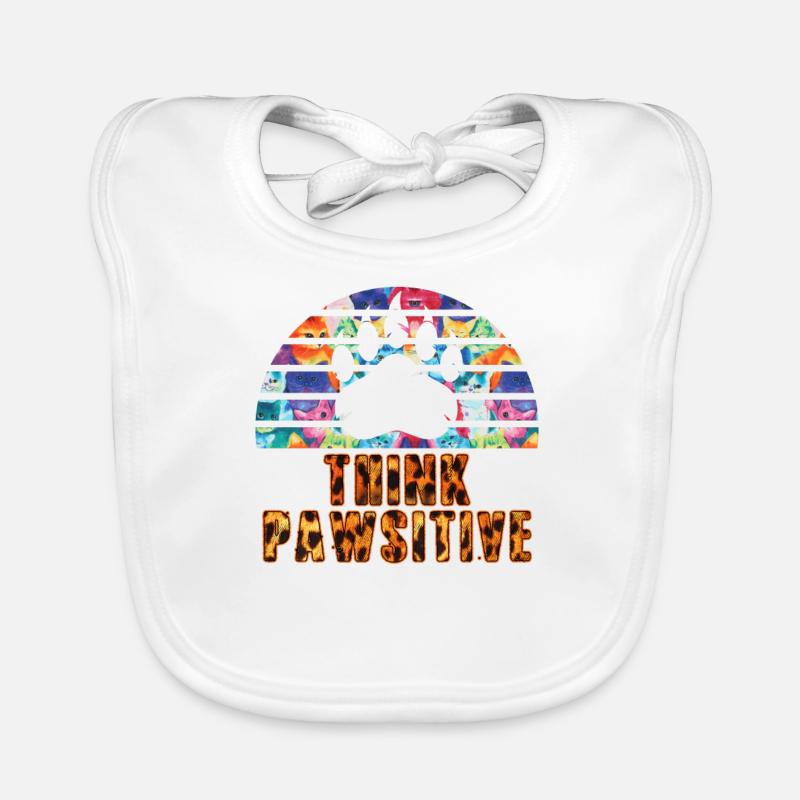 Denken Sie pawsitive Baby Bio-Lätzchen