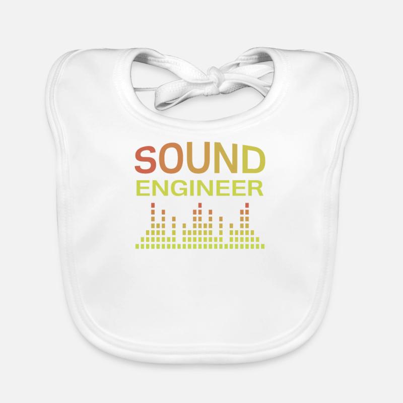 Sound engineer sound engineer Organic Baby Bibs
