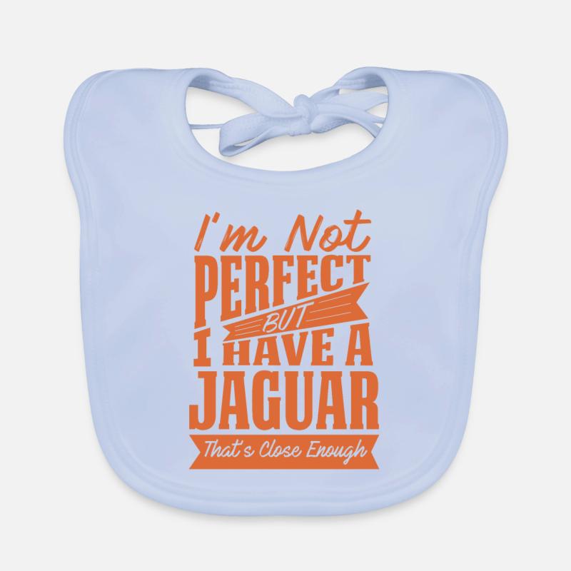 PARFAIT AVEC JAGUAR Y Bavoir bio Bébé