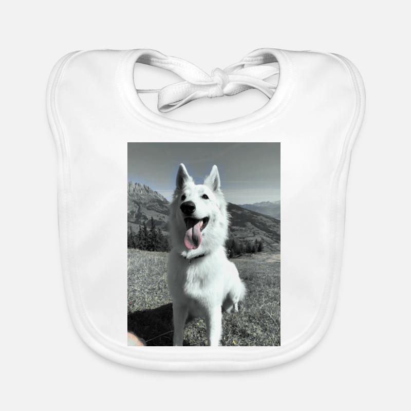 White Shepherd Organic Baby Bibs