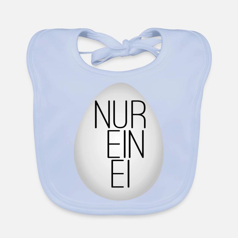 Nur ein Ei Baby Bio-Lätzchen
