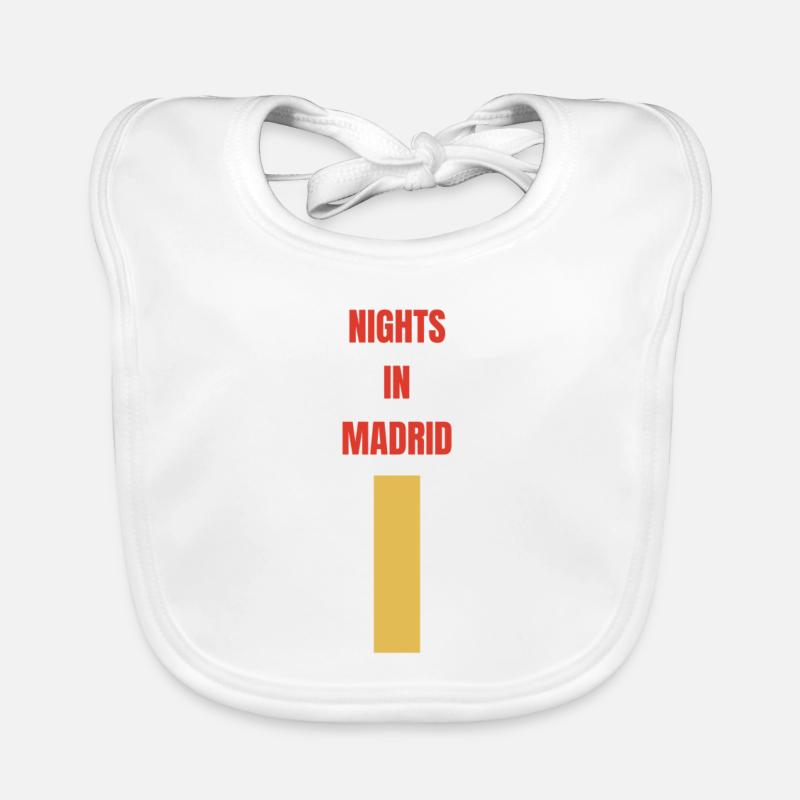 Madrid Nights Organic Baby Bibs