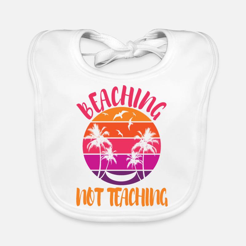 Beaching not Teaching Baby Bio-Lätzchen