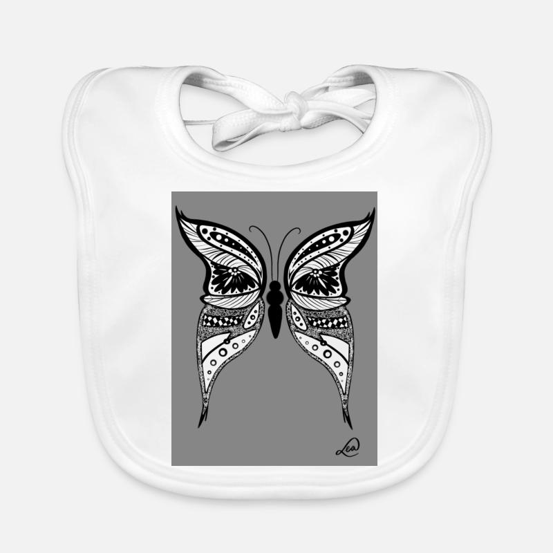 Butterfly Bavoir bio Bébé