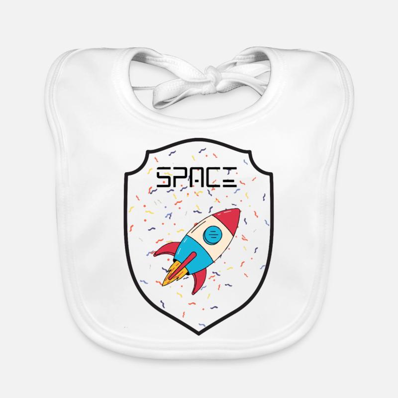 Fête de l’espace Bavoir bio Bébé