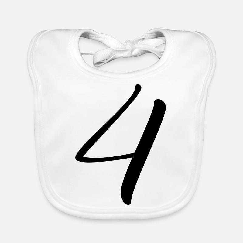 4 Organic Baby Bibs