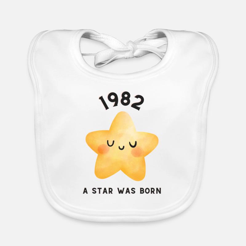 1982 A Star was born Baby Bio-Lätzchen