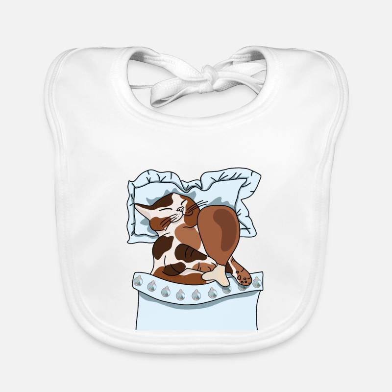 Cat chickenwing Baby Bio-Lätzchen