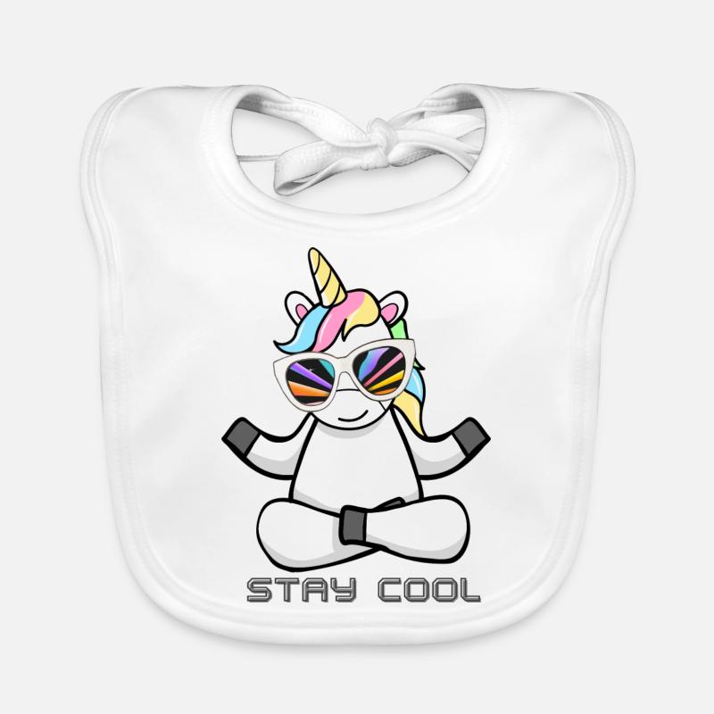 RESTEZ COOL 3 Bavoir bio Bébé