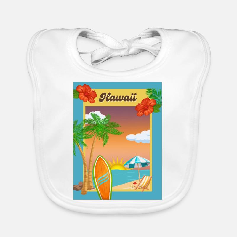 Hawaï Bavoir bio Bébé