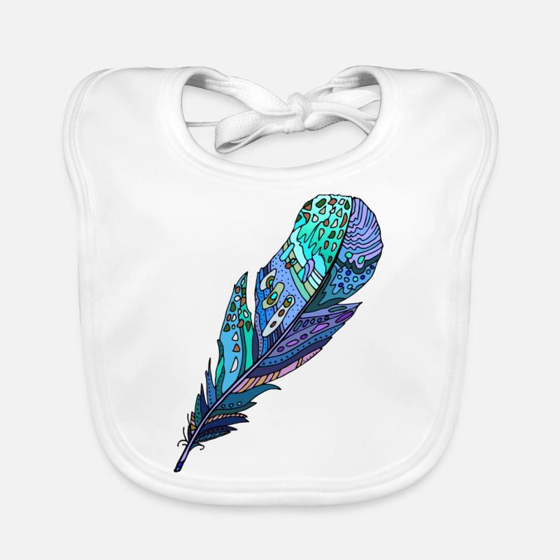 Feather Organic Baby Bibs