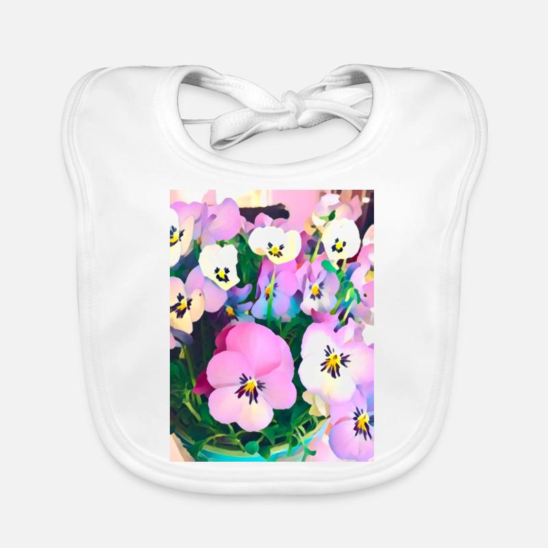 Alles, was ich will, ist der Frühling mit dir Baby Bio-Lätzchen