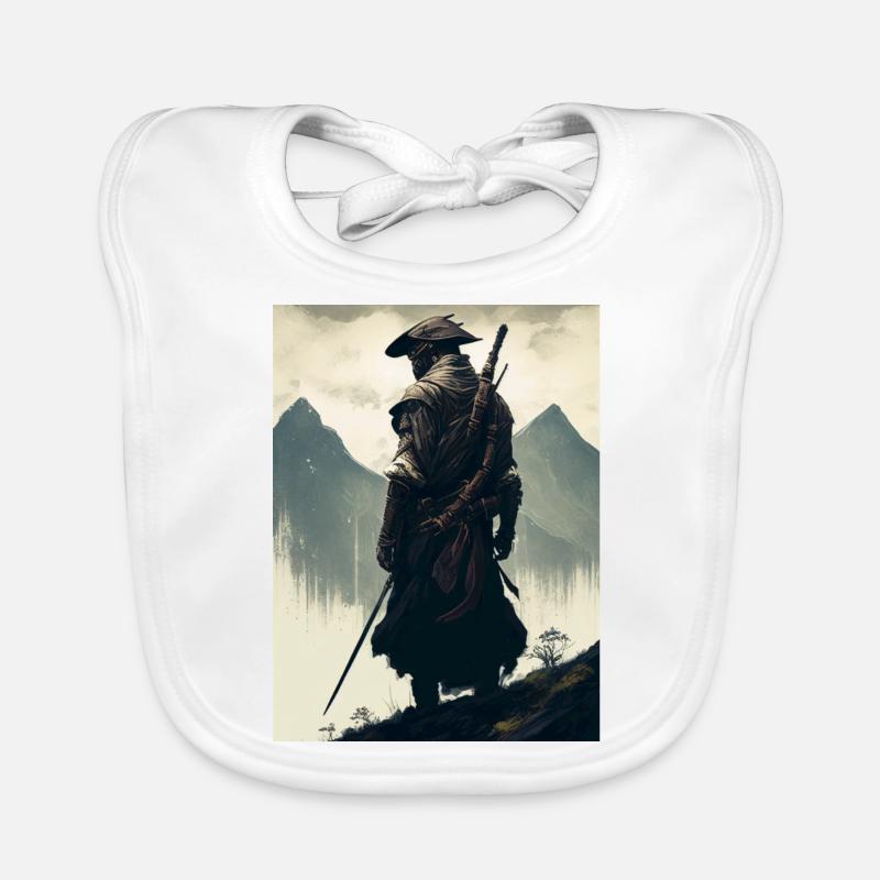 Mountain Samurai Organic Baby Bibs