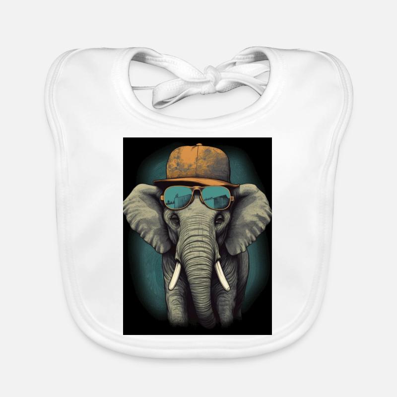 Tierischer Stil Baby Bio-Lätzchen