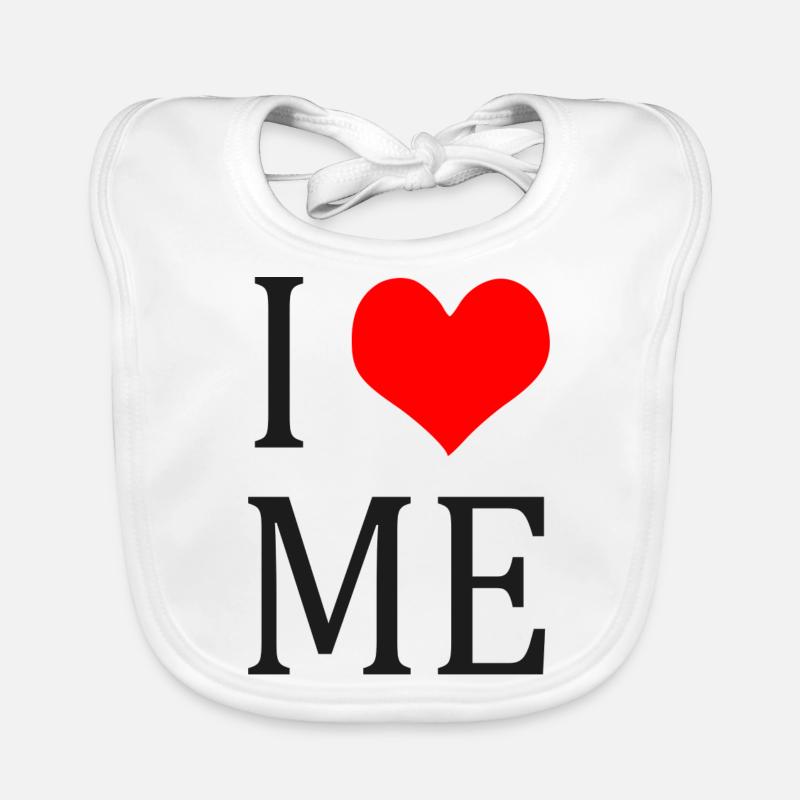 I LOVE ME Organic Baby Bibs