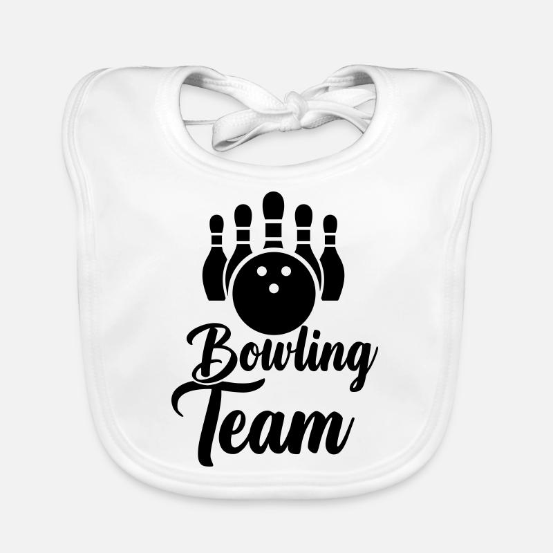 bowling team Baby Bio-Lätzchen