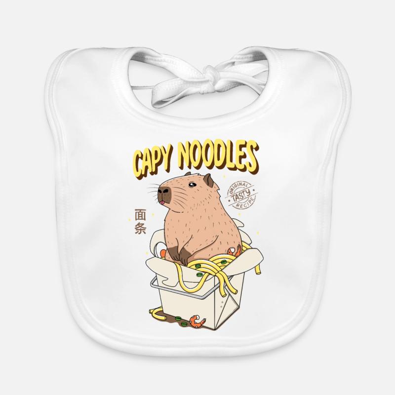 Capy Noodles Organic Baby Bibs