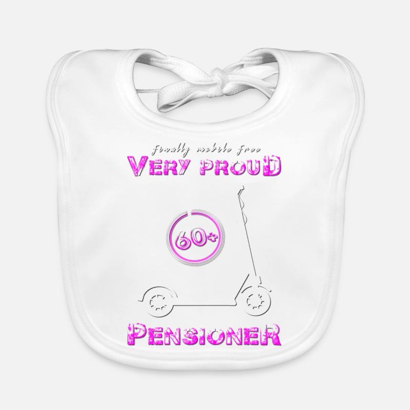 Retraité Retraité Bavoir bio Bébé