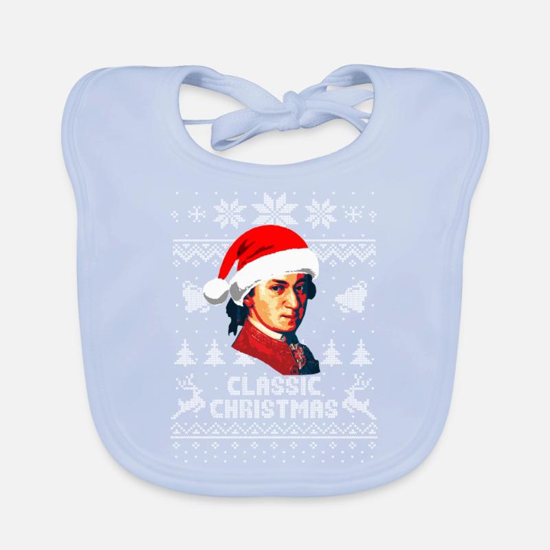 Mozart classique de Noël Bavoir bio Bébé