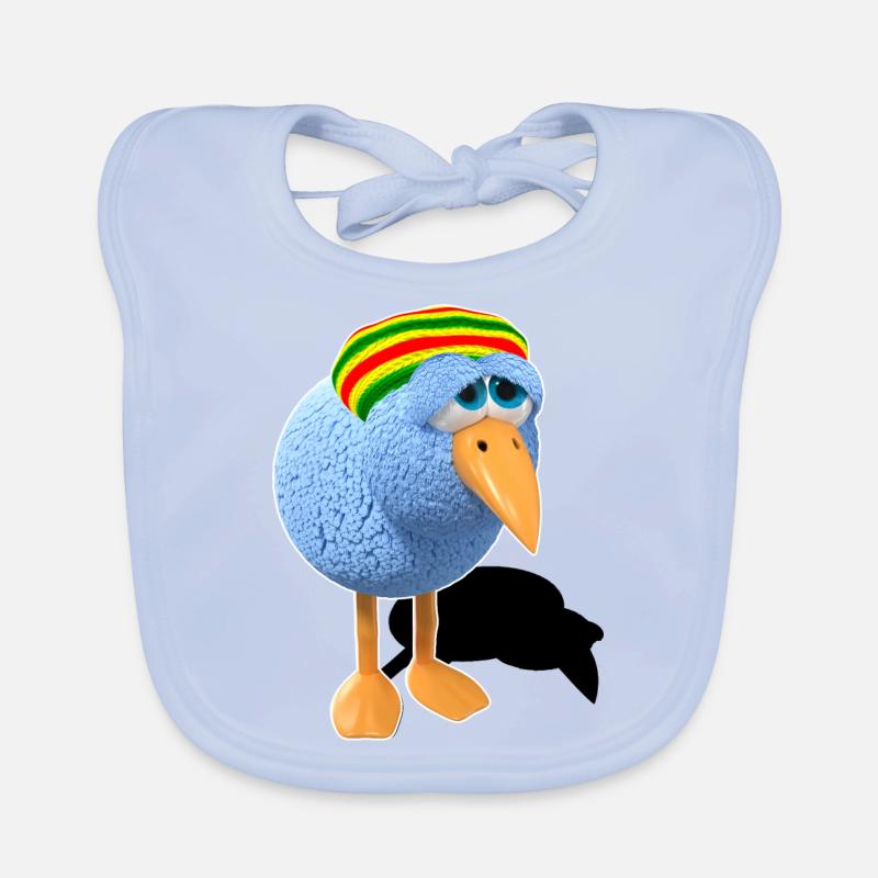 Reggae Bird Peter Organic Baby Bibs