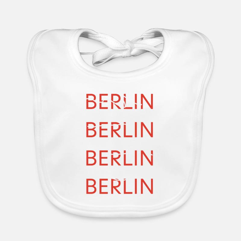 Berlin Berlin Berlin Berlin Baby Bio-Lätzchen