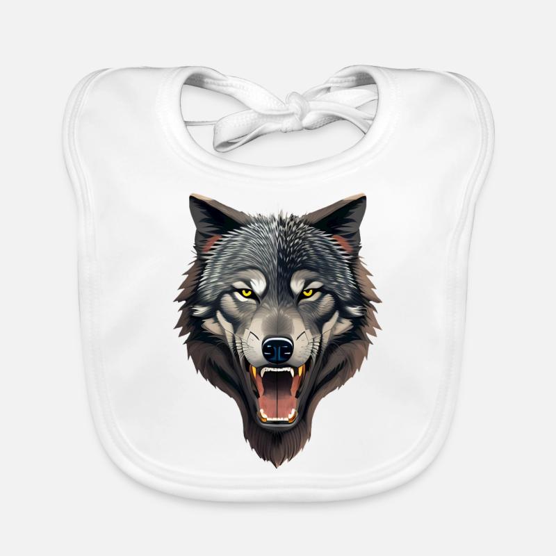 Wolf Baby Bio-Lätzchen