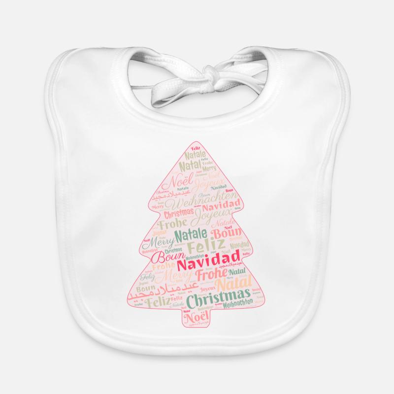 Weihnachten Geschenkidee Baby Bio-Lätzchen
