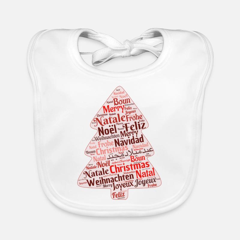 Fir tree Organic Baby Bibs
