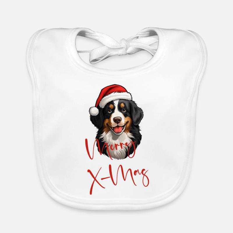 Le bouvier bernois X-Mas Bavoir bio Bébé