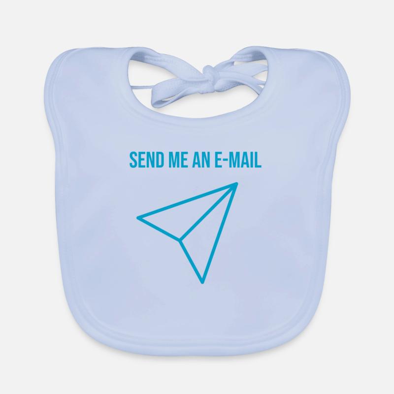 E-Mail Lovers Organic Baby Bibs