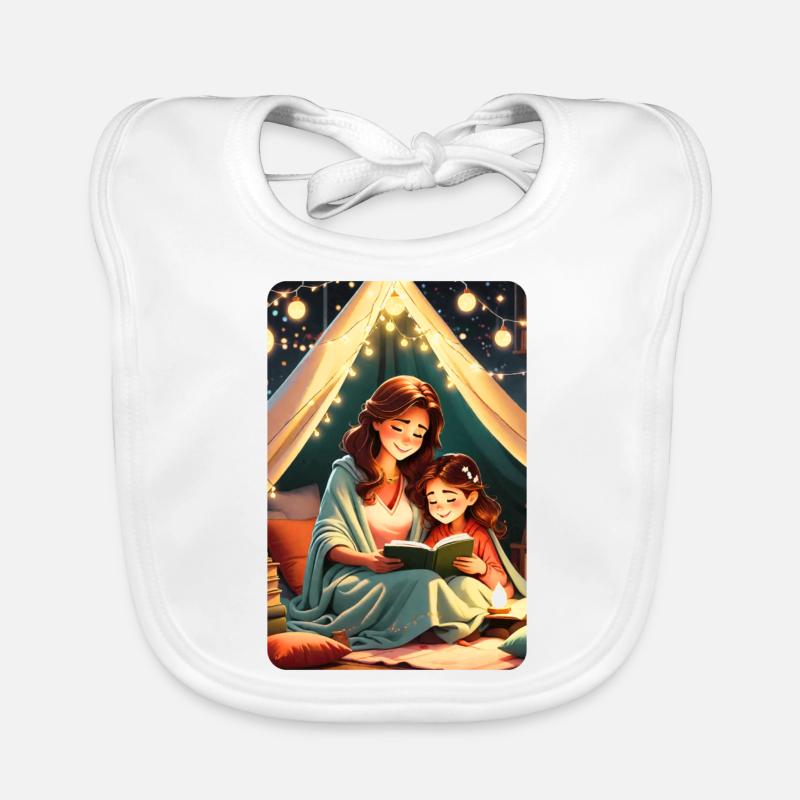 personalized design mother's gift Organic Baby Bibs