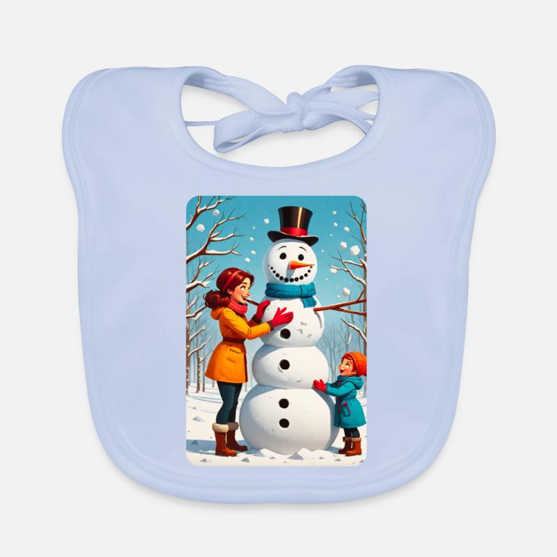 personalisiertes Design-Muttergeschenk Baby Bio-Lätzchen