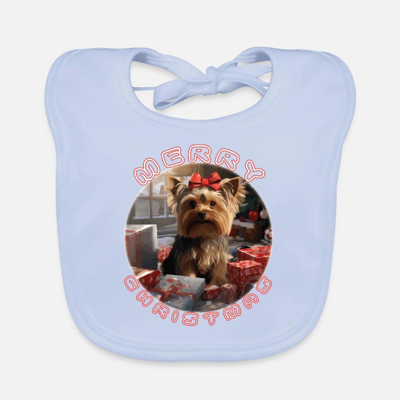 Yorkshire Terrier Baby Bio-Lätzchen