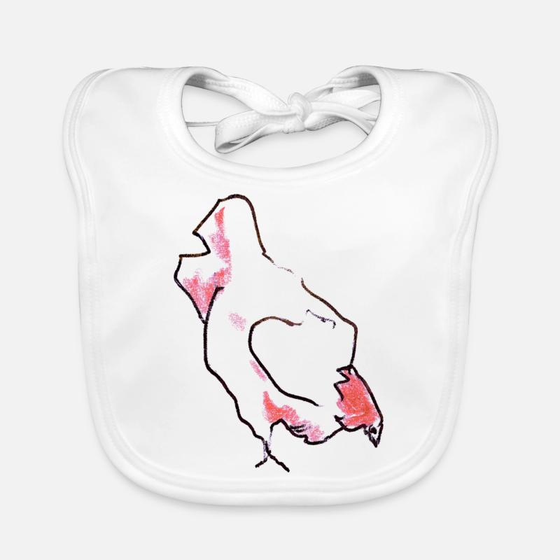 Poulet - Poule Bavoir bio Bébé