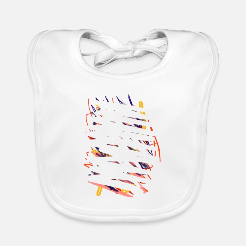 Das weltweit abstrakteste T-Shirt Baby Bio-Lätzchen