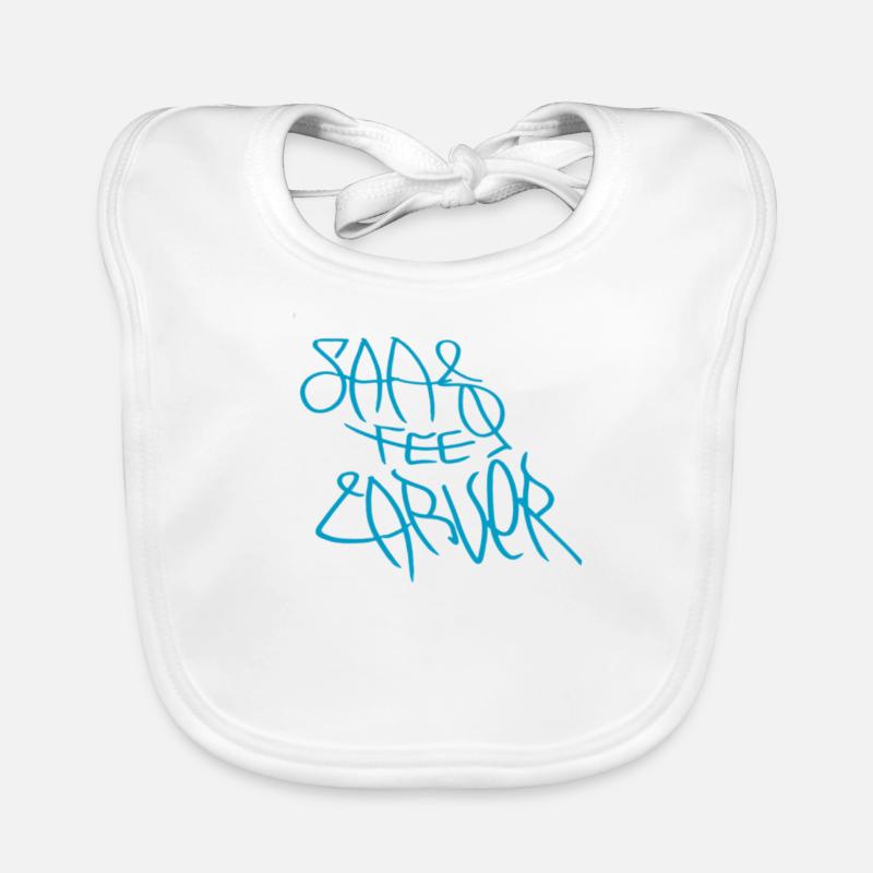 Saas-Fee Carvers Organic Baby Bibs
