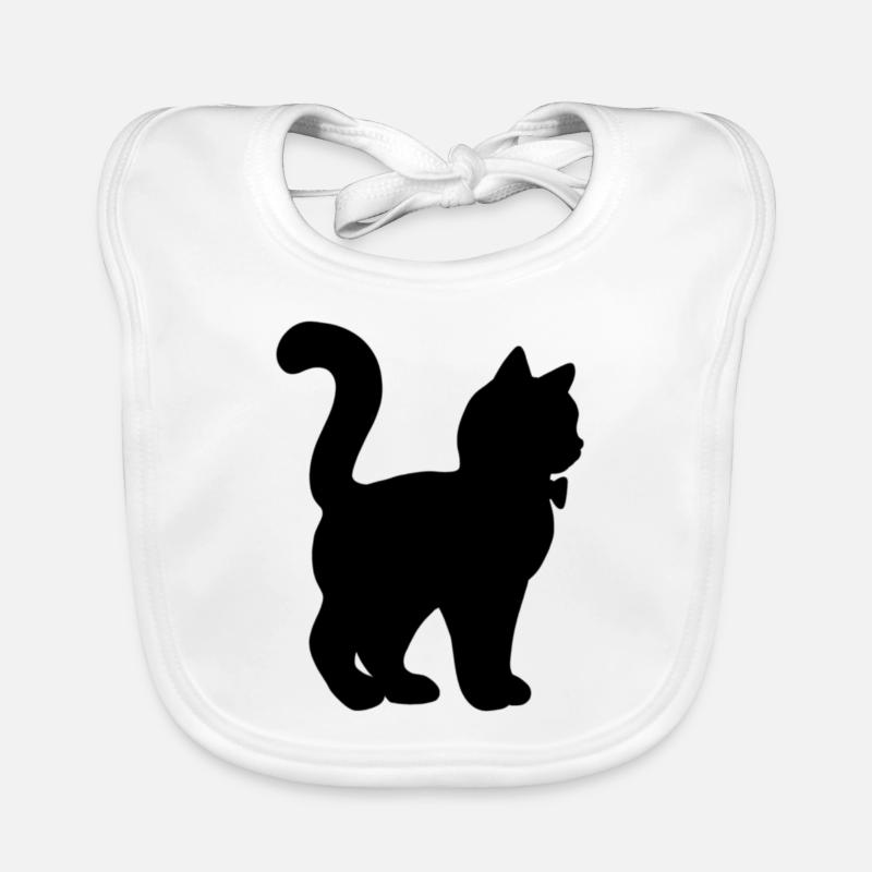 Gentleman cat Organic Baby Bibs