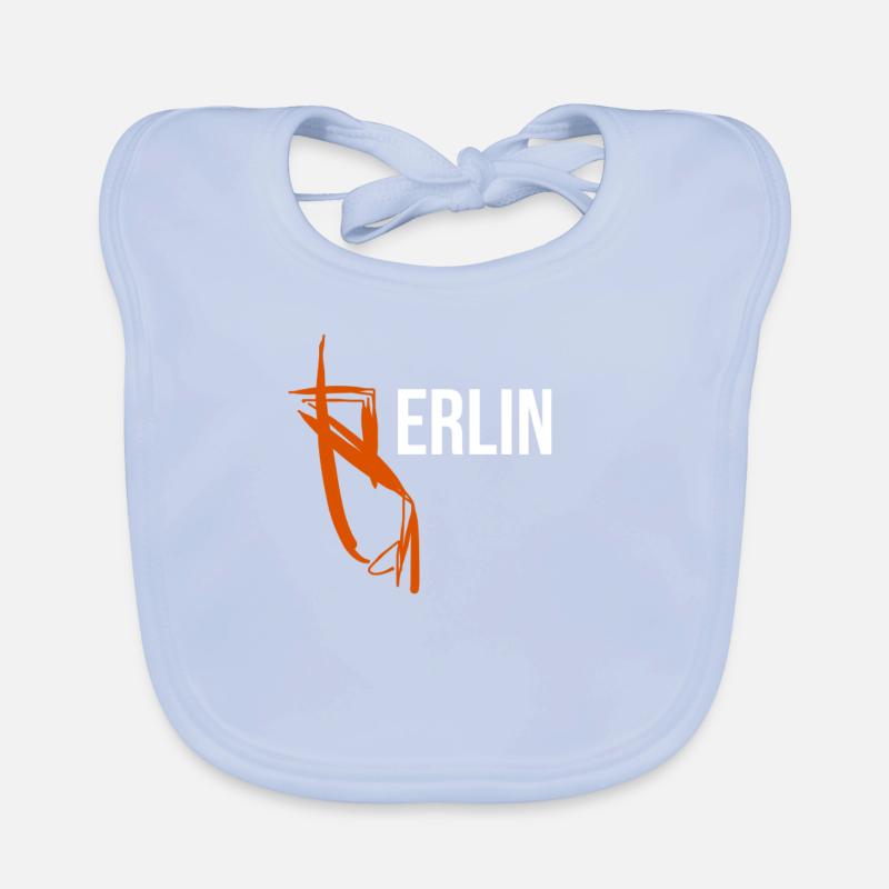 Hip Berlin Souvenir Organic Baby Bibs