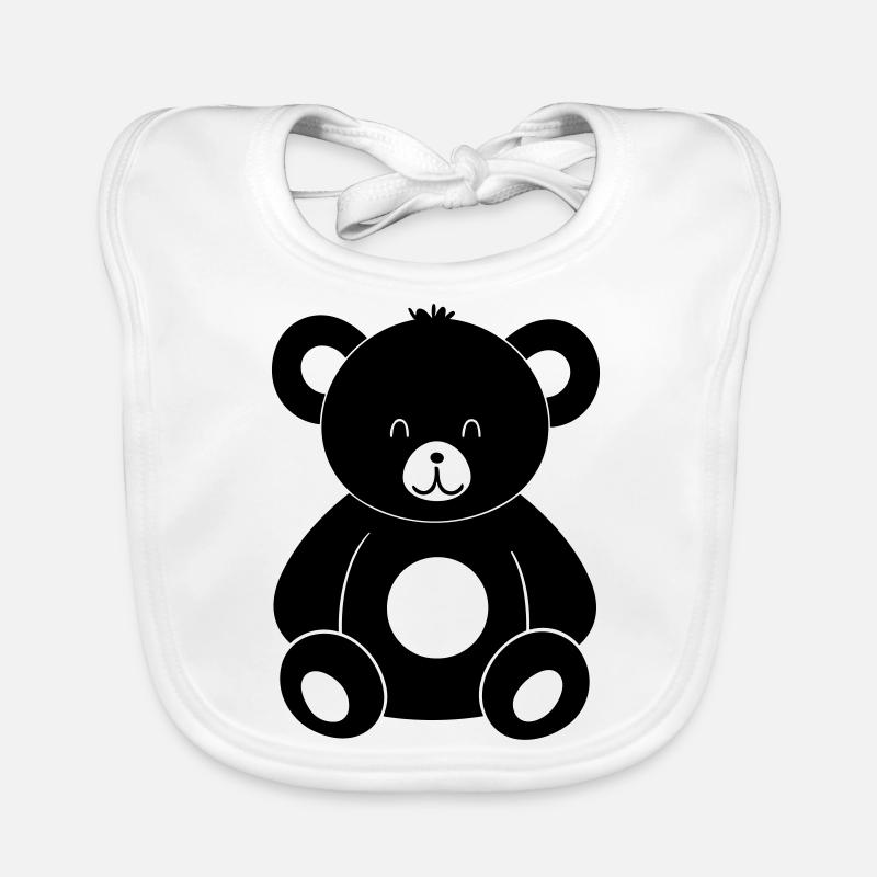 Teddybär Baby Bio-Lätzchen