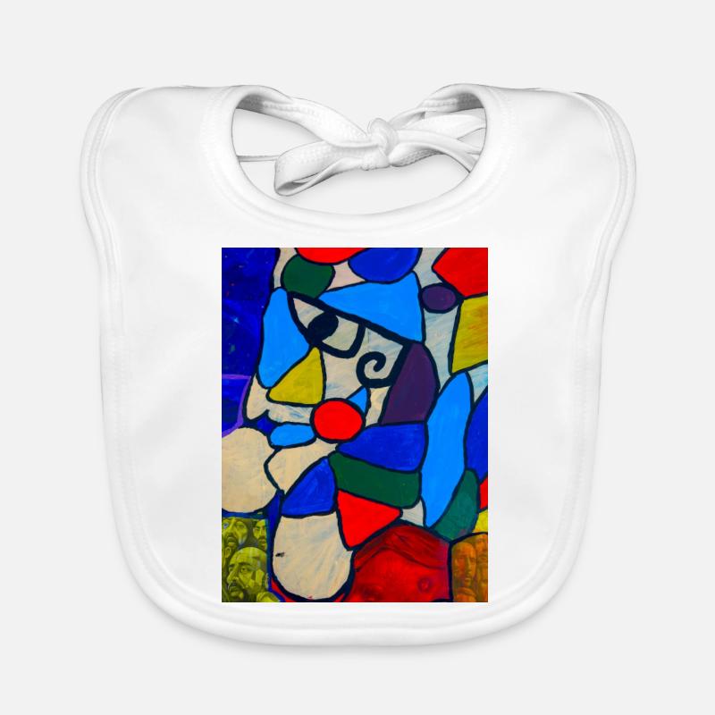 Kunstvolles Design Baby Bio-Lätzchen