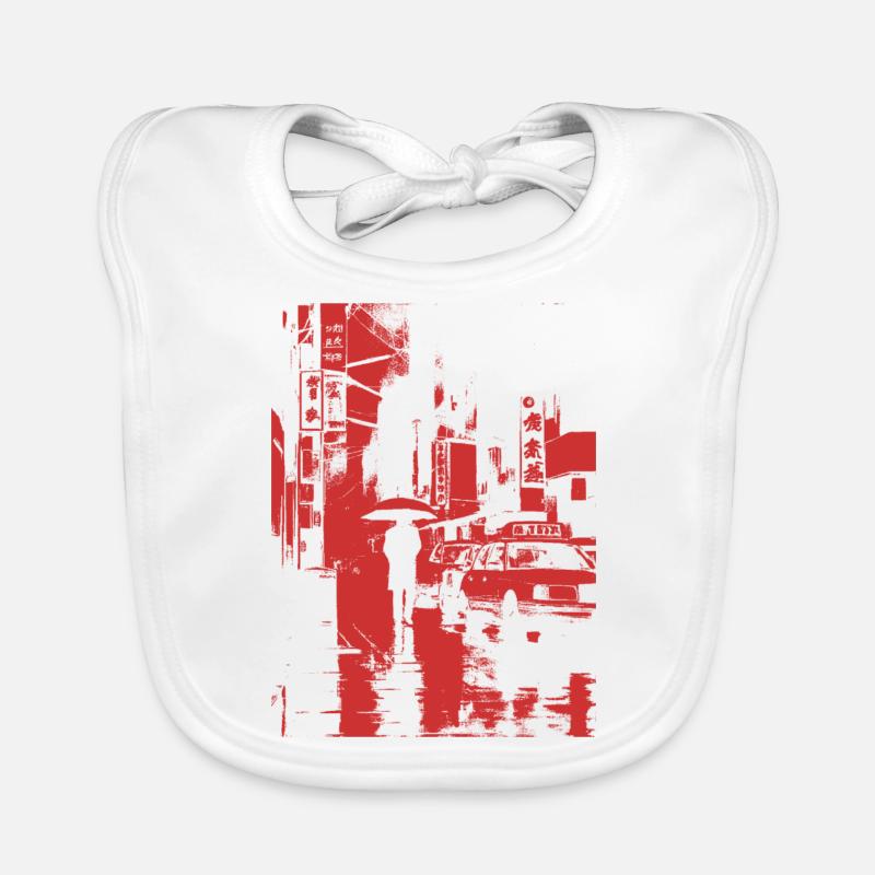 .point_city.district Organic Baby Bibs