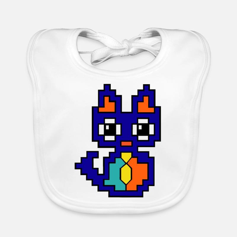 Kitty Organic Baby Bibs
