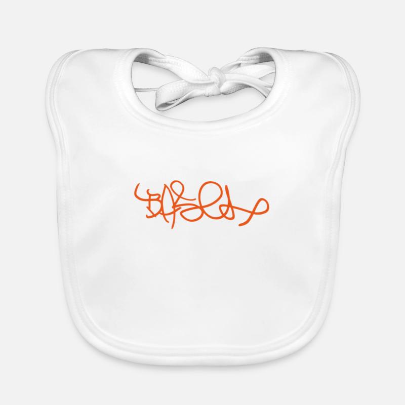 Basel Hip Hop Organic Baby Bibs
