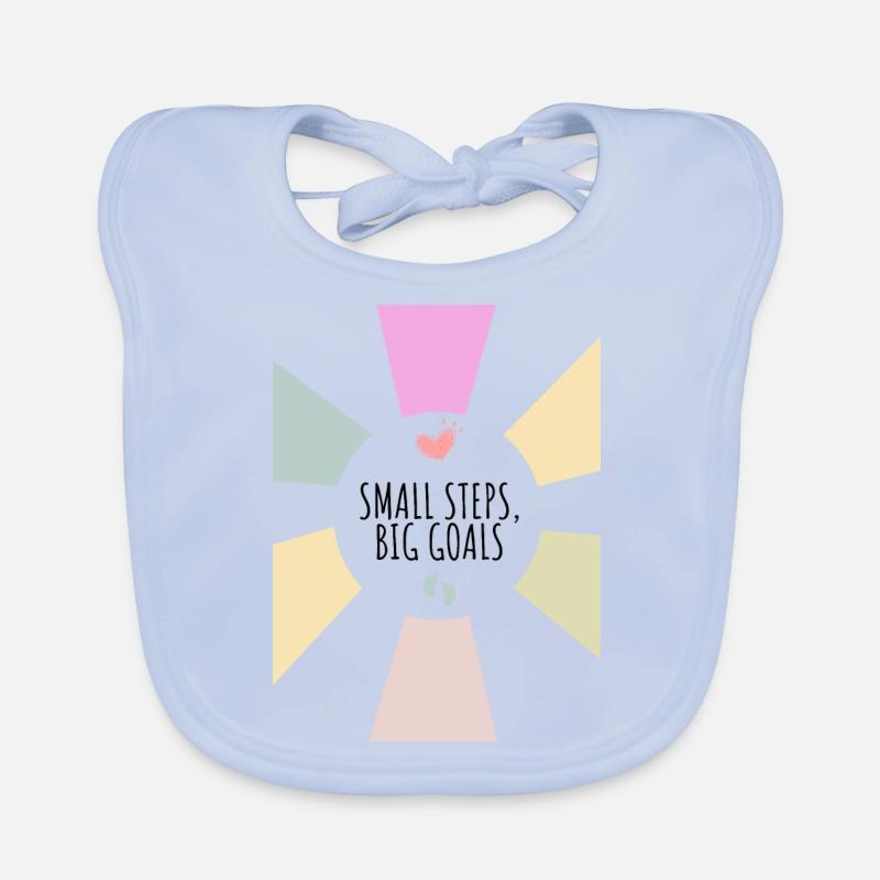Petits pas, grands objectifs Bavoir bio Bébé