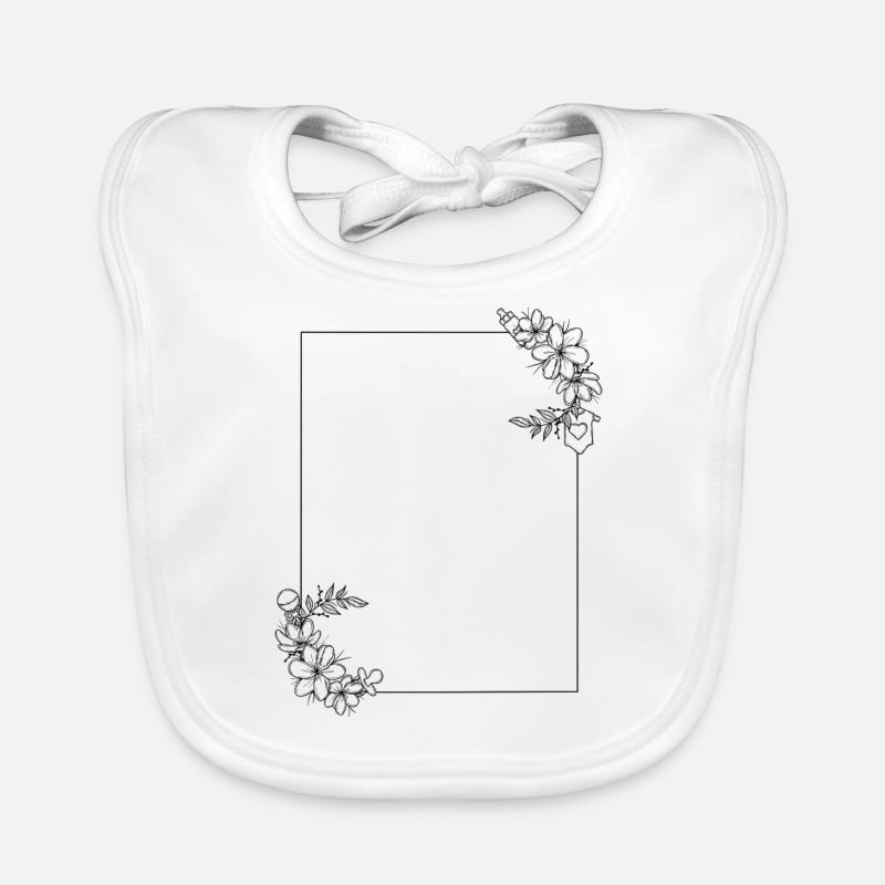 Frame Organic Baby Bibs