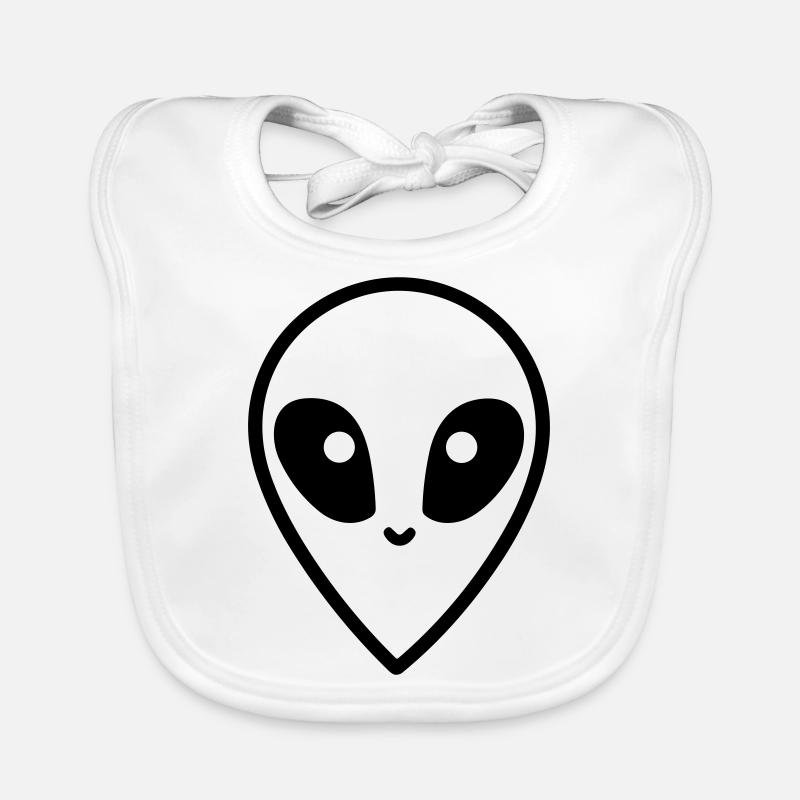 Außerirdischer Baby Bio-Lätzchen