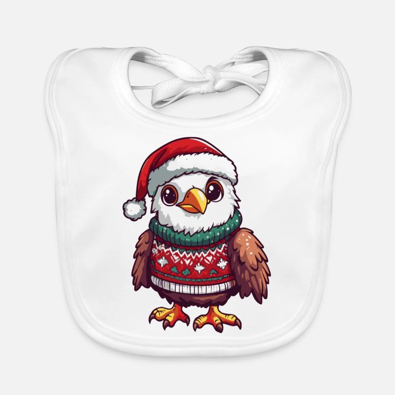 Noël de l’aigle Bavoir bio Bébé