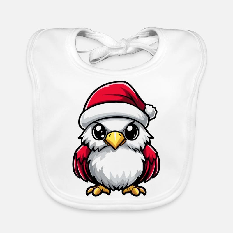 Noël de l’aigle Bavoir bio Bébé