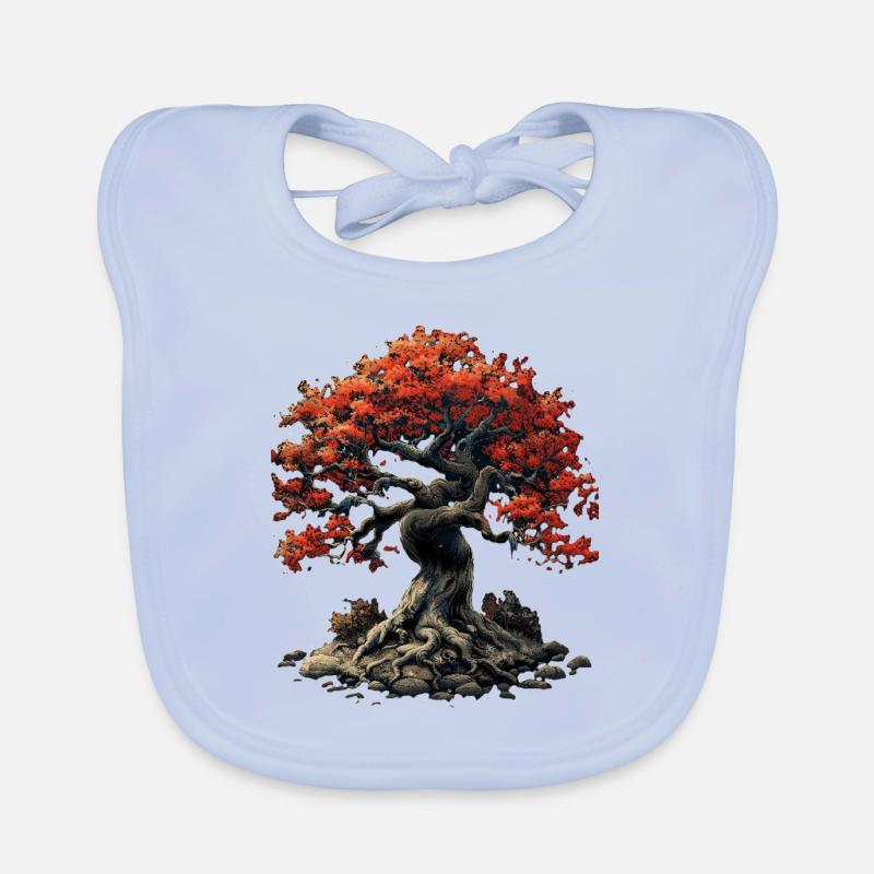 Red's Tree Organic Baby Bibs